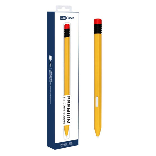 For Samsung Galaxy Tab S11 / S11 Ultra S Pen XDcase Anti-roll Silicone Stylus Pen Sleeve(Yellow)