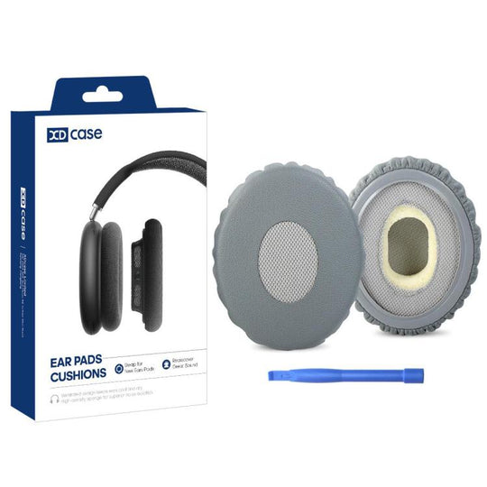 For Bose OE2 / OE2i XDcase 1 Pair Protein Leather Headset Replacement Ear Pads with Prying Tool(Grey)