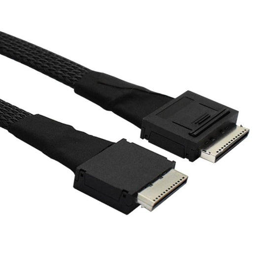 WG181 OculinkSFF-8611 8I to SFF-8611 8I High-speed Data Transmission Connection Cable, Length:0.5m