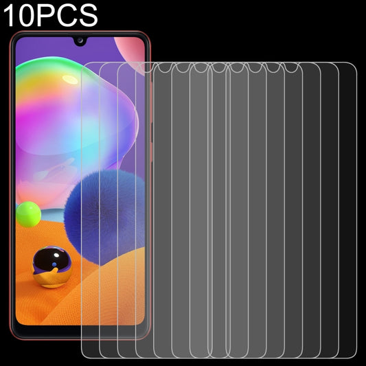 For Samsung Galaxy A31 10 PCS 0.26mm 9H 2.5D Tempered Glass Film - Galaxy Tempered Glass by buy2fix | Online Shopping UK | buy2fix