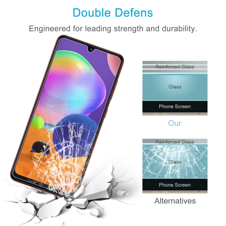 For Samsung Galaxy A31 10 PCS 0.26mm 9H 2.5D Tempered Glass Film - Galaxy Tempered Glass by buy2fix | Online Shopping UK | buy2fix