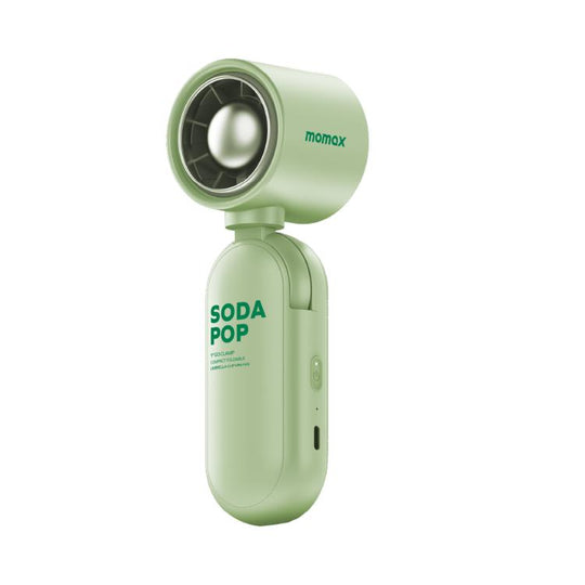 MOMAX IF22 GO CLAMP Umbrella Clip Folding High-Speed Fan(Green)