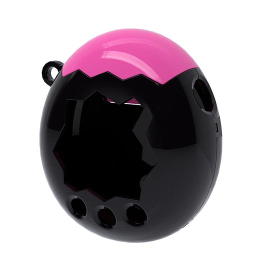 For Tamagotchi Paradise XDcase Virtual Pet Device Two-tone Protective Case(Rose Red Black)