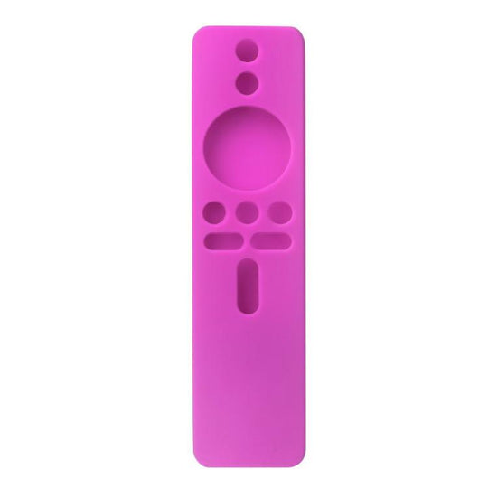 For Xiaomi MiBox S Global XDcase Remote Control Silicone Protective Case(Dark Purple)