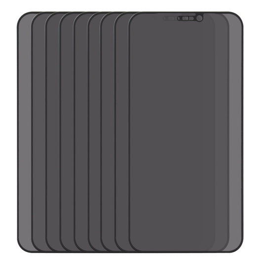 For iPhone 12 mini 25pcs Anti-peeping Plasma Oil Coated High Aluminum Wear-resistant Tempered Glass Film by buy2fix