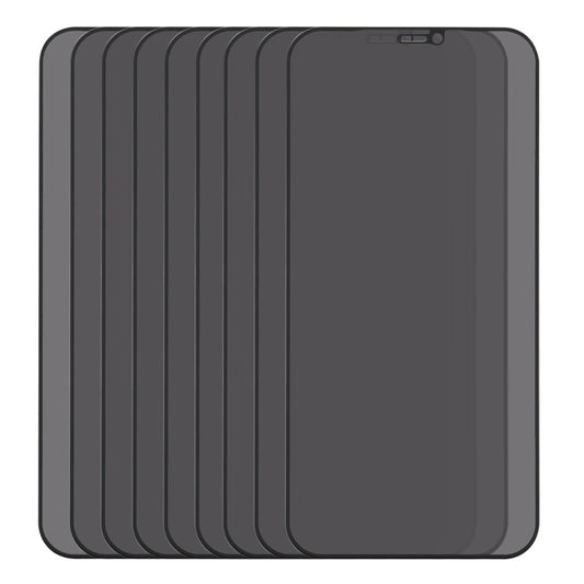 For iPhone 12 Pro Max 25pcs Anti-peeping Plasma Oil Coated High Aluminum Wear-resistant Tempered Glass Film by buy2fix