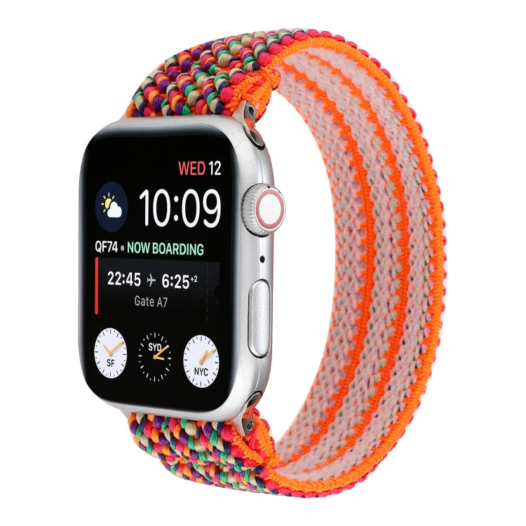 Nylon Watch Band For Apple Watch Ultra 49mm&Watch Ultra 2 49mm / Series 9&8&7 45mm / SE 3&SE 2&6&SE&5&4 44mm / 3&2&1 42mm(19) by buy2fix