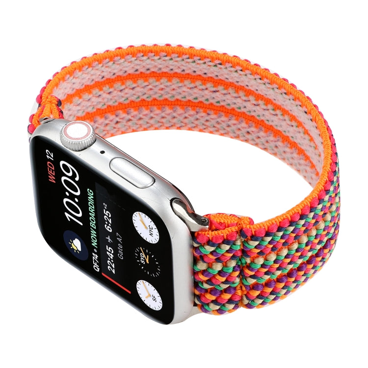 Nylon Watch Band For Apple Watch Ultra 49mm&Watch Ultra 2 49mm / Series 9&8&7 45mm / SE 3&SE 2&6&SE&5&4 44mm / 3&2&1 42mm(19) by buy2fix