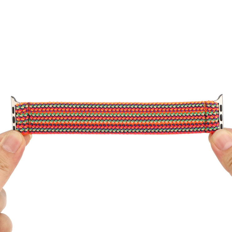 Nylon Watch Band For Apple Watch Ultra 49mm&Watch Ultra 2 49mm / Series 9&8&7 45mm / SE 3&SE 2&6&SE&5&4 44mm / 3&2&1 42mm(19) by buy2fix