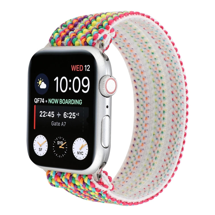 Nylon Watch Band For Apple Watch Ultra 49mm&Watch Ultra 2 49mm / Series 9&8&7 45mm / SE 3&SE 2&6&SE&5&4 44mm / 3&2&1 42mm(21) by buy2fix