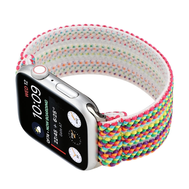 Nylon Watch Band For Apple Watch Ultra 49mm&Watch Ultra 2 49mm / Series 9&8&7 45mm / SE 3&SE 2&6&SE&5&4 44mm / 3&2&1 42mm(21) by buy2fix