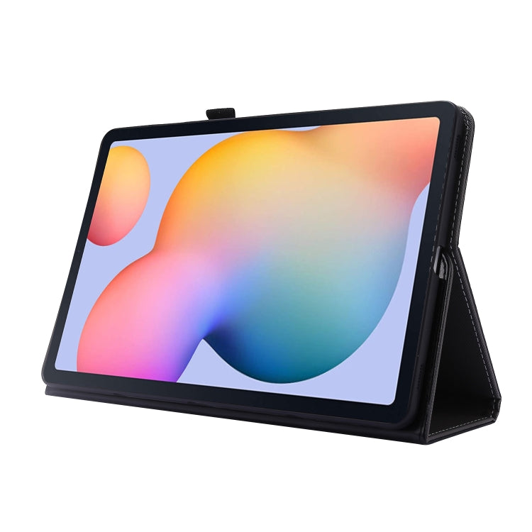 For Samsung Galaxy Tab S8 / Galaxy Tab S7 / SM-870 Crazy Horse Texture Horizontal Flip Leather Case with 2-folding Holder & Card Slot(Black) by buy2fix