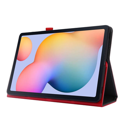 For Samsung Galaxy Tab S8 / Galaxy Tab S7 / SM-870 Crazy Horse Texture Horizontal Flip Leather Case with 2-folding Holder & Card Slot(Red) by buy2fix
