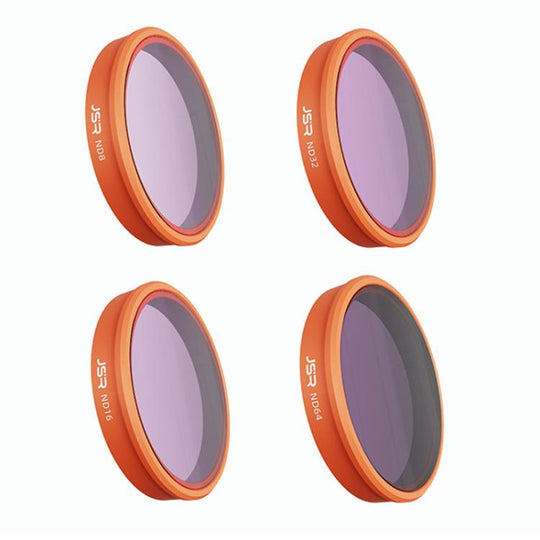 For DJI Osmo Action 6 JSR KO Series Camera Lens Filter, Filter:4 in 1 ND8-64