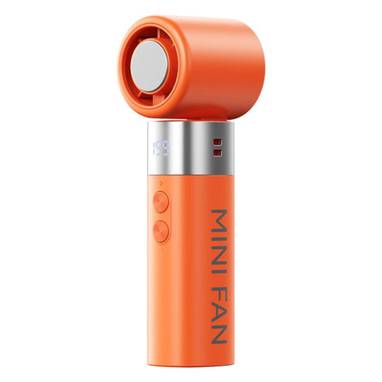 Y41 199 Level Mini Foldable Adjustable Handheld Cooling Fan(Orange)
