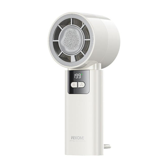 WK WT-F29 Icefon Cooling High-speed Handheld Fan(White)