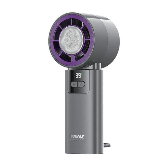 WK WT-F29 Icefon Cooling High-speed Handheld Fan(Grey)