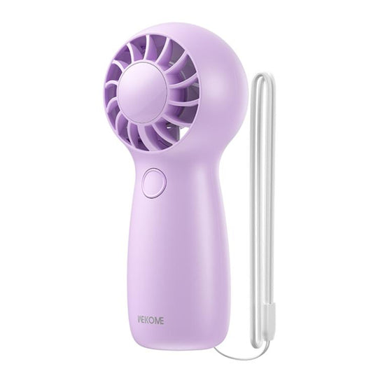 WK WT-F30 Mini Bubble Handheld Fan(Purple)