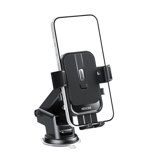 WK WA-S65 K-Captain Strix Suction Cup Mechanical Car Holder(Black)