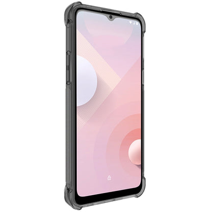 For HTC Desire 20 / Desire 20+ IMAK All Coverage Shockproof Airbag TPU Case(Transparent Black) - HTC by imak | Online Shopping UK | buy2fix