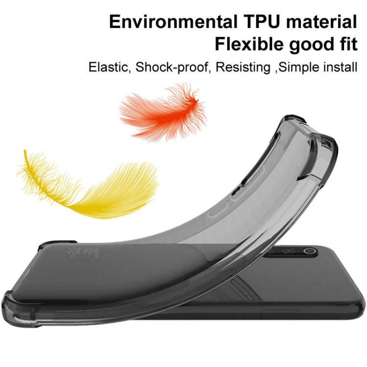 For Samsung Galaxy S20 FE / S20 Lite IMAK All Coverage Shockproof Airbag TPU Case(Transparent Black) by imak
