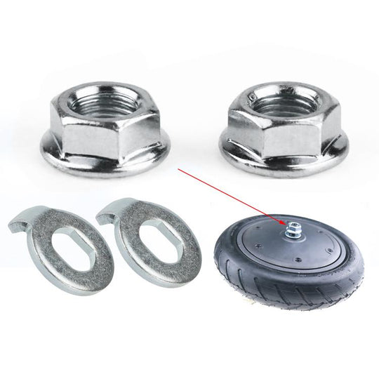 For Xiaomi Mijia M365 Electric Scooter Front Wheel Motor Screw Washer(2 Motor Screws + 2 Washers)