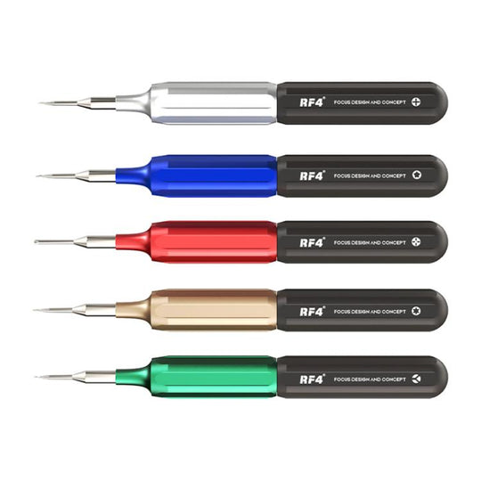 RF4 RF-SD10 5-in-1 Superhard S2 Steel Magnetic Precision Screwdriver for Phone Disassemble Repair