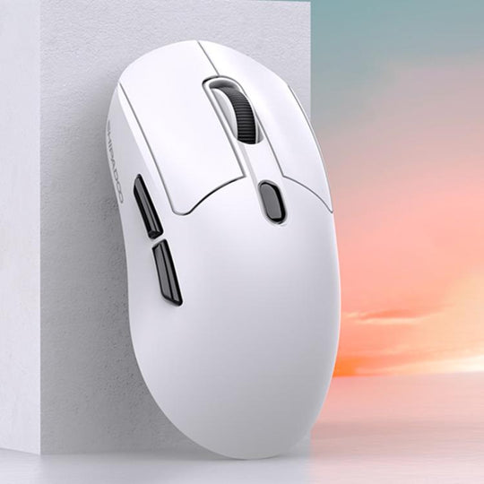 SHIPADOO A7 2.4GHzx Wireless BT Dual-Mode Mouse(White)