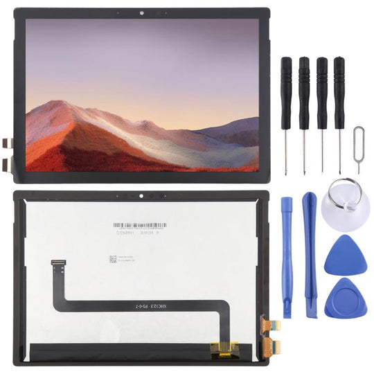 For Microsoft Surface Pro 7 Q1/Q2 OEM LCD Screen Digitizer Full Assembly with LCD Flex Cable