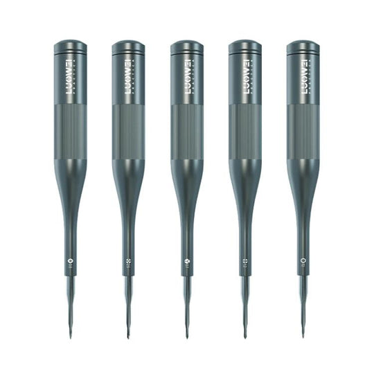 LUOWEI Tomahawk Super Hard Strong Magnetic S2 Screwdriver, Model:5 in 1 Set