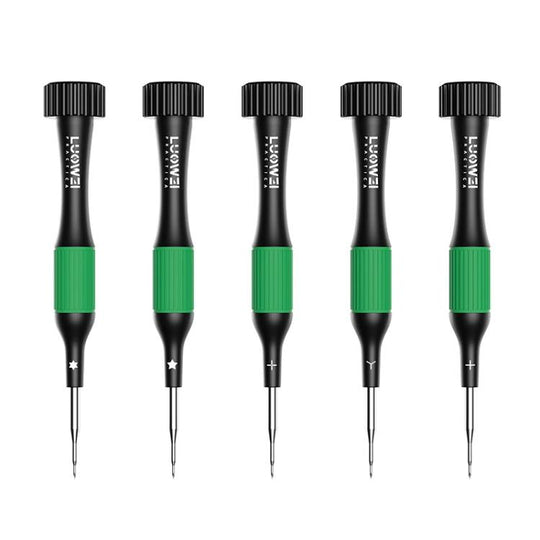 LUOWEI Little Boy Smooth Bearings Alloy Magnetic Screwdriver, Model:5 in 1 Set