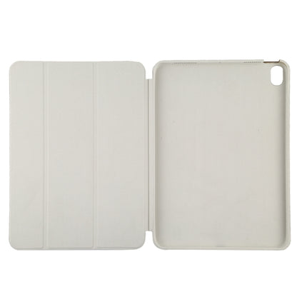 3-fold Horizontal Flip Smart Leather Case with Sleep / Wake-up Function & Holder For iPad Air 4/5 (Grey) - iPad Air (2022) / (2020) 10.9 Cases by buy2fix | Online Shopping UK | buy2fix