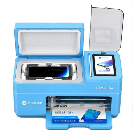 SUNSHINE C3 Mix Ultra 12.9-inch Smart Vacuum Auto-positioning Cutting & Laminating Machine with UV Curing, Plug:US Plug