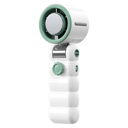 Y28 High Speed Quiet Foldable Handheld Cooling Fan(Green White)