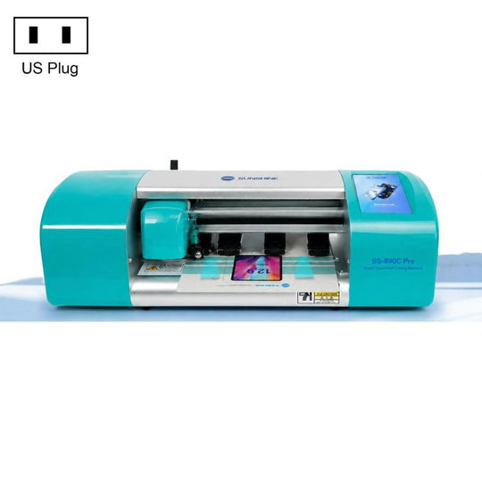 SUNSHINE SS-890C Pro 12.9-inch Flexible Hydrogel Film Dual Intelligent Auto Cutting Machine, Plug:US Plug