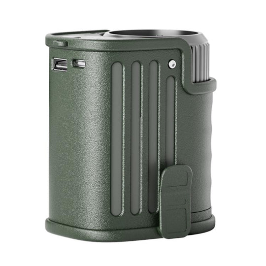 DSF110 High Speed Motor Waist Fan with LED Light(Military Green)