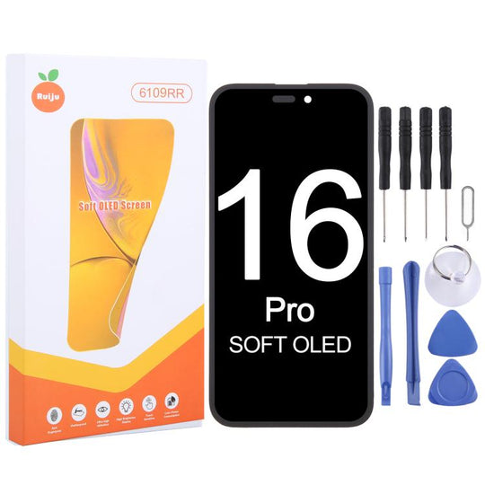 RJ Soft OLED Screen For iPhone 16 Pro