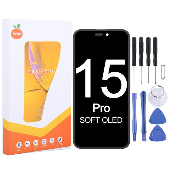 RJ Soft OLED Screen For iPhone 15 Pro