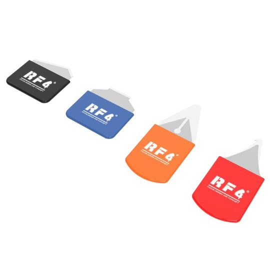 RF4 RF-DA12 Multifunction Mobile Phone Disassemble Scraping Tin Rework Blade Set