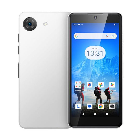 UNIWA Q999, 4GB+64GB, 4.0 inch Android 14.0 Unisoc T606 Octa Core, Network: 4G, OTG, Plug:AU Plug(White)