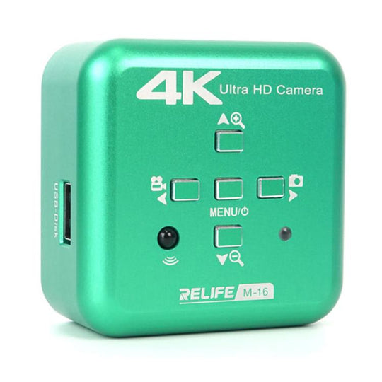 RELIFE M-16 HD 4K 30fps Industrial Grade Electronic Microscope Camera, Plug:US Plug