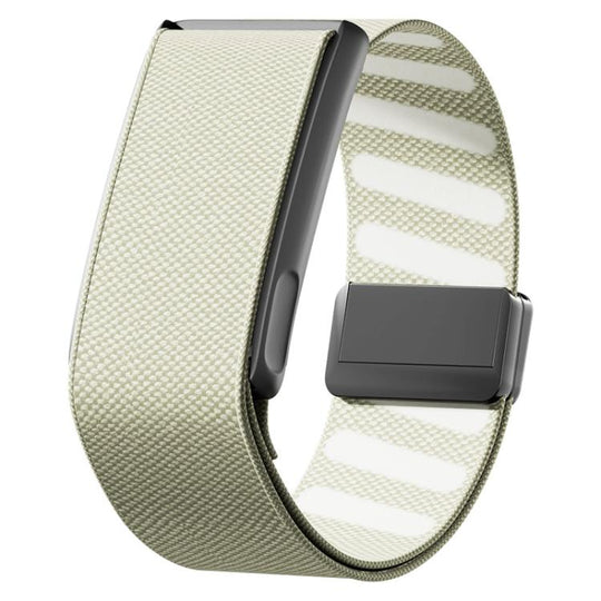 For WHOOP 5.0 Regular Metal Frame Integrated Magnetic Clasp Nylon Watch Band(Stone)