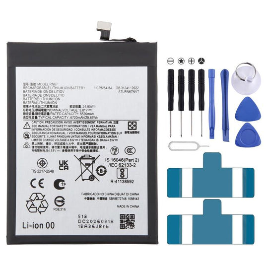 For Motorola Moto G86 Power 5G 6720mAh RN67 Battery