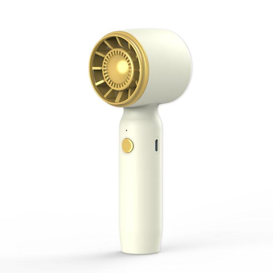 FS18 High-speed Handheld Cooling Mini Fan(Apricot)