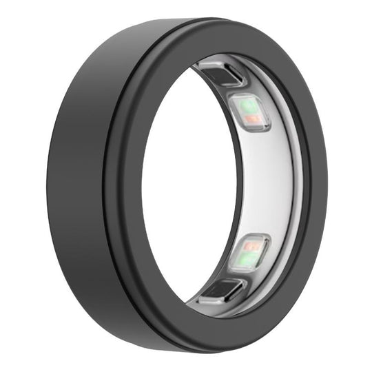 xDfind For Oura Ring5 Smart Ring Silicone Cover, Size:M(Black)