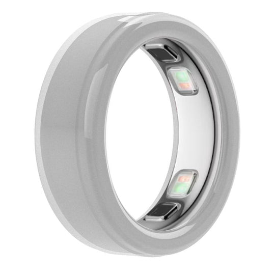 xDfind For Oura Ring5 Smart Ring Silicone Cover, Size:M(Transparent)