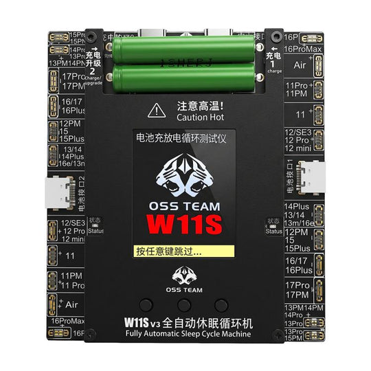 OSS W11S-V3 Dual-Channel Automatic Battery Cycle Tester