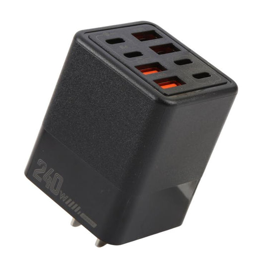 C-01 Multi-Device Smart 8-Port Fast Charger, Plug:US Plug(Black)