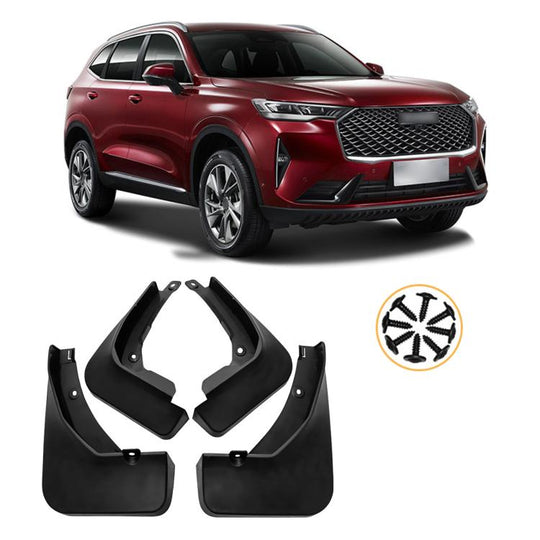 For GreatWall Haval H6 2021 4pcs/Set Car Wheel Splash Flaps Fender Guard
