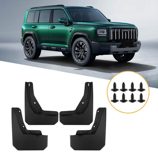 For GreatWall Haval Menglong Petrol 2025 4pcs/Set Car Wheel Splash Flaps Fender Guard